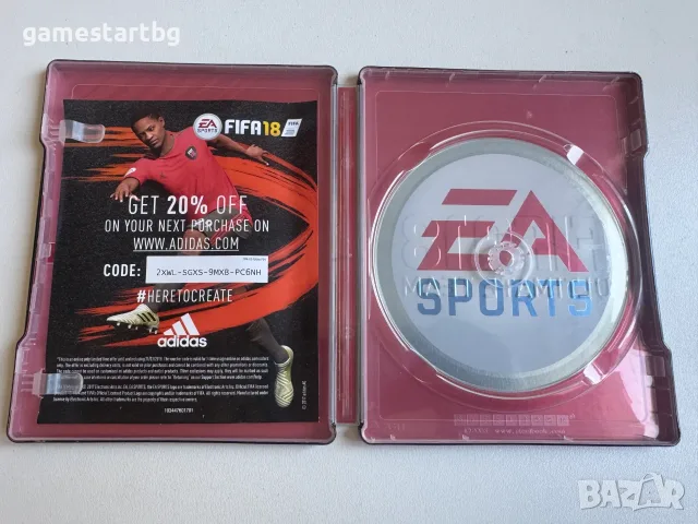 FIFA 18 Steelbook, снимка 3 - Игри за PlayStation - 55823486