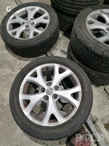 Джанти Мазда 17цола , снимка 8 - Гуми и джанти - 47389511