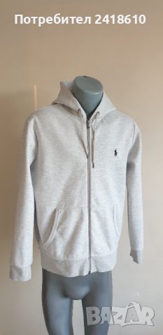 POLO Ralph Lauren Performance Full Zip Mens Size M ОРИГИНАЛ! Мъжки Суичер!, снимка 6 - Спортни дрехи, екипи - 44156690