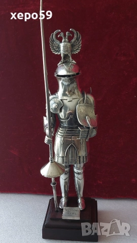 Много рядка фигура- скулптура от солидно сребро 800,края на 19век Ръчна работа., снимка 9 - Антикварни и старинни предмети - 52217344