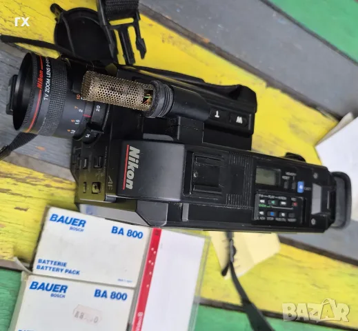 винтидж видеокамера Nikon VN-810 (Video 8), снимка 3 - Камери - 55840906