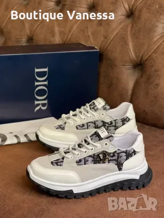 Дамски маратонки Christian Dior в бяло 