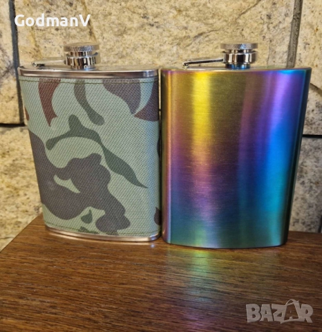 Манерки за алкохол, снимка 2 - Буркани, бутилки и капачки - 52699218