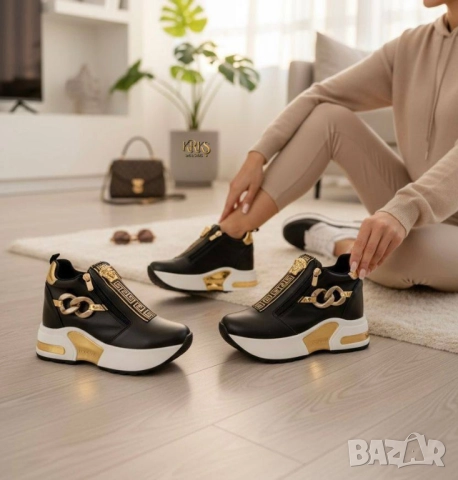 дамски маратонки на платформа louis Vuitton versace guess , снимка 13 - Маратонки - 52093129