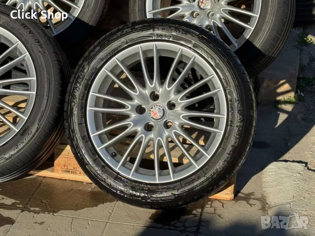5х110 Джанти 17 Цола ALfa Romeo 5x110 Brera 159 Giulietta Spider, снимка 5 - Гуми и джанти - 53804162