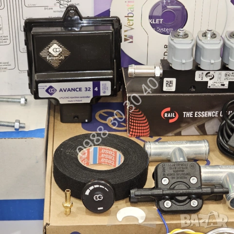 НОВ! ГАЗОВ ИНЖЕКЦИОН с OBD 4цил. пълен комплект + 35л. gazov injekcion, снимка 4 - Части - 53825346