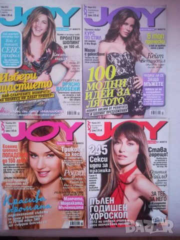 списания Космополитън, Joy, Glamour Еlle 2010-2014 г