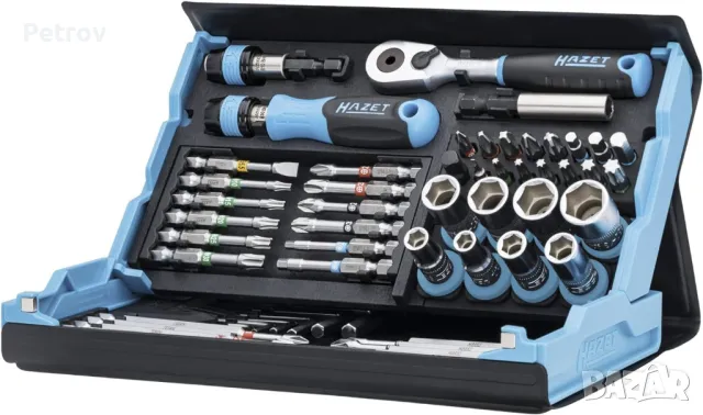 HAZET - Smart Case 2200SC-32 - MADE IN GERMANY - ПРОФЕСИОНАЛЕН ВИСОКОКАЧЕСТВЕН Комплект Битове !!!!!, снимка 6 - Винтоверти - 47399925