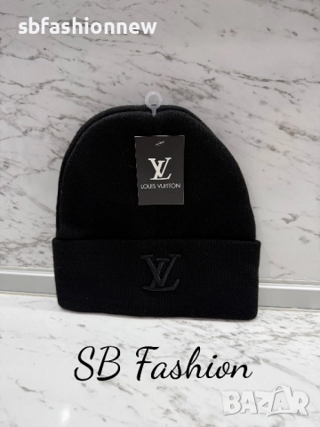 Louis Vuitton шапка с пух или без, снимка 7 - Шапки - 52547919