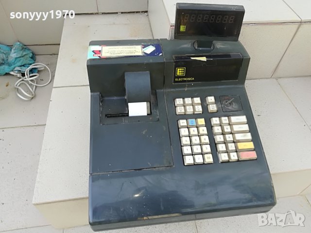 РЕТРО КАСОВ АПАРАТ ЗА КОЛЕКЦИЯ ДЕКОР 2804231348L, снимка 2 - Антикварни и старинни предмети - 40518115