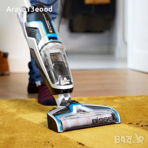 Прахосмукачка за сухо и мокро почистване Bissell CrossWave Pet Pro 2225N 500 W, снимка 3 - Прахосмукачки - 53808490