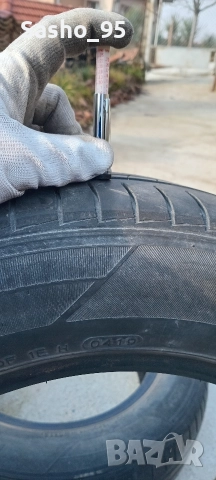 4 броя 195/65/15 Hankook летни гуми, снимка 3 - Гуми и джанти - 52859473