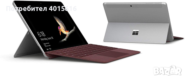 Microsoft Surface Go,10",Intel 4415Y,8GB RAM,128GB, клавиатура, писец, снимка 2 - Лаптопи за дома - 44561001