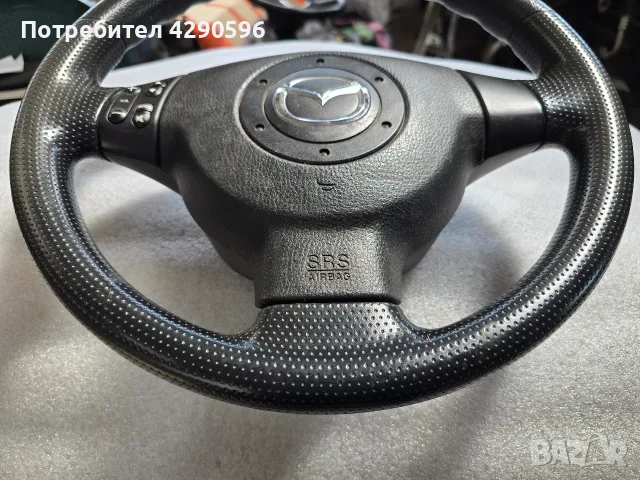 Волан с Airbag за Mazda 2 / Мазда 2 до 2007 г., снимка 5 - Части - 56301444