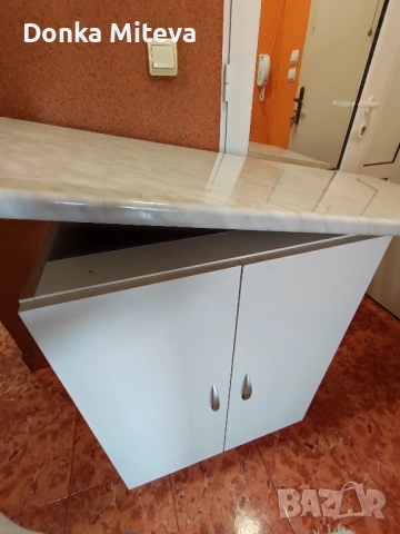 шкаф ширина 62.5 на височина 87 дълбочина 58 с два вида плот , снимка 9 - Шкафове - 52572885