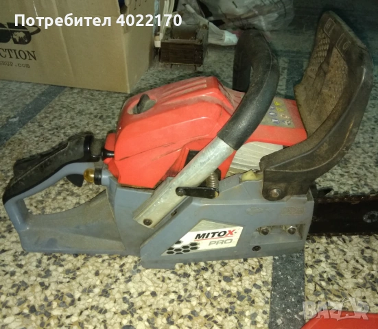 PARTNER (Husqvarna) - Бензинов моторен храсторез и MITOX PRO - Бензинова моторна резачка, от Англия, снимка 9 - Градинска техника - 44806376