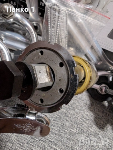 Ретро Шосеен Монтаж Campagnolo   Super Record 70те/80те, снимка 5 - Велосипеди - 53394081