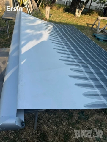 Тента Thule Omnistor 6900 Таванен Монтаж 4.5 метрова (Тентата е в перфектно състояние) , снимка 7 - Палатки - 46171935