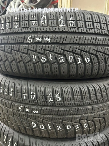 Гуми Зимни 215/70/16 Hankook 4 броя, снимка 2 - Гуми и джанти - 53302351