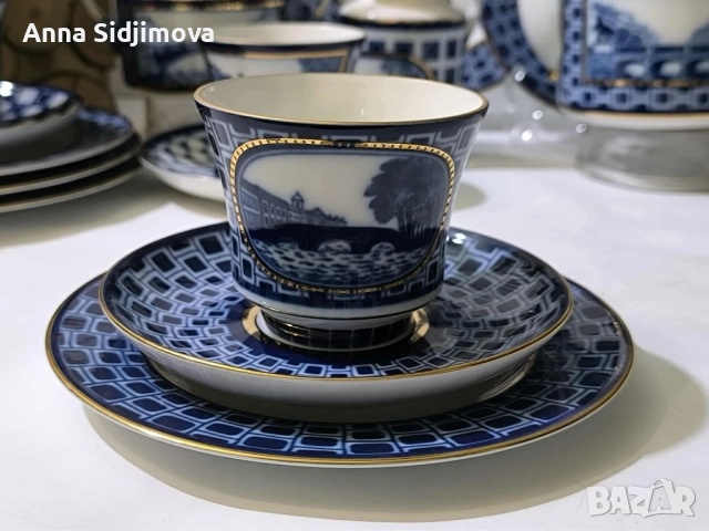 Руски порцелан ИФЗ , снимка 10 - Сервизи - 52250326