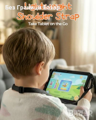 Нов Детски калъф за iPad 10th Gen Air 11 удароустойчив с дръжка eva кейс, снимка 7 - Друга електроника - 53839319