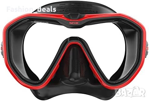 Нова SEAC Маска за гмуркане с единична леща с 3D закопчалка