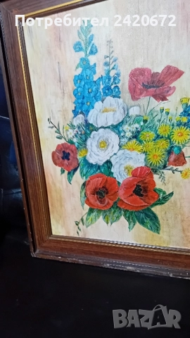 авторска картина "цветя"