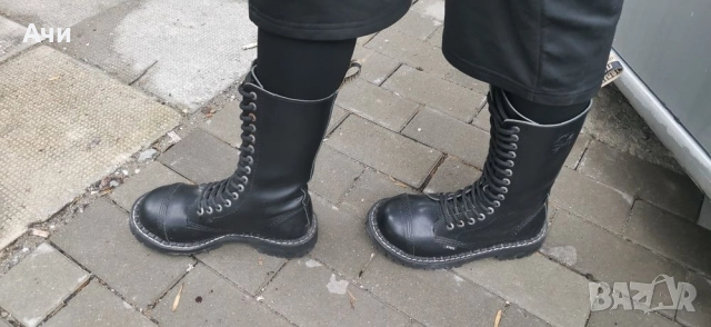 Steel кубинки - 15 дупки - 38 номер, снимка 3 - Дамски ботуши - 52924854