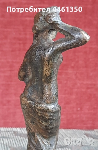 Старинна бронзова скулптура на Венера,която реше косата си, снимка 9 - Антикварни и старинни предмети - 51865041