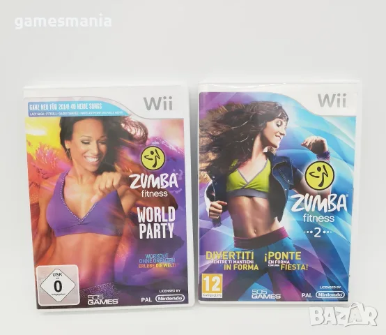 [Nintendo Wii ] Zumba Fitness Big Bundle Pack - колан+ 3 игри, снимка 3 - Игри за Nintendo - 55709239