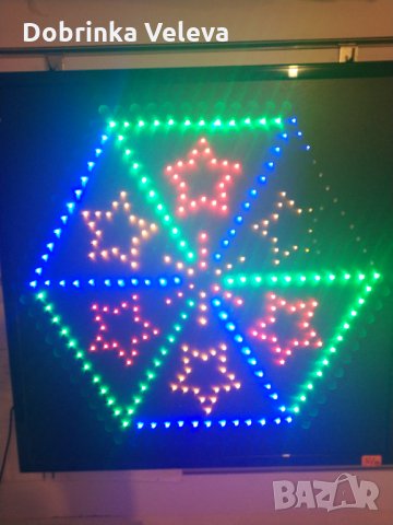 Светещо лед пано, снимка 2 - Рекламни табели - 34423162