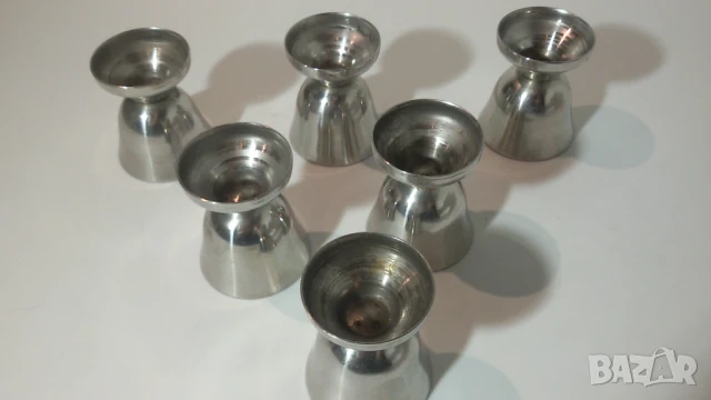 6 малки метални чашки, снимка 3 - Чаши - 51005878