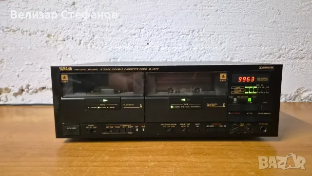 YAMAHA K-M77 NATURAL SOUND – ДВОЕН СТЕРЕО DECK