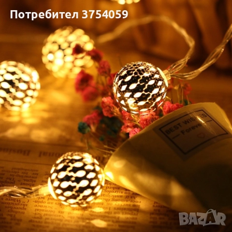 Коледни лампички – метални фигурки SD32, снимка 5 - Декорация за дома - 52096174