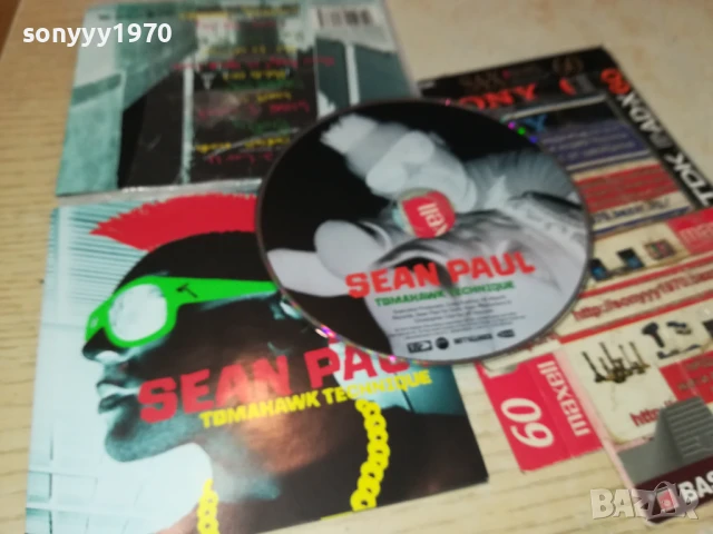 SEAN PAUL CD-ВНОС GERMANY 0907251223, снимка 2 - CD дискове - 50960741