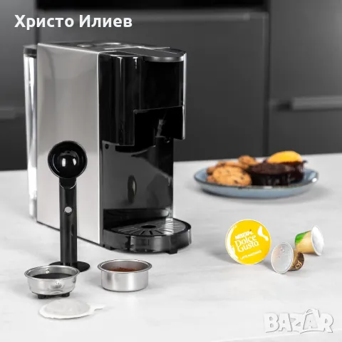 Кафемашина Princess с капсули 4 в 1 за долче густо неспресо мляно кафе падове, снимка 8 - Кафемашини - 49583947