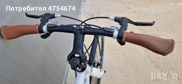 Алуминиев хибриден велосипед  HERCULES колело 28", снимка 6 - Велосипеди - 53743561