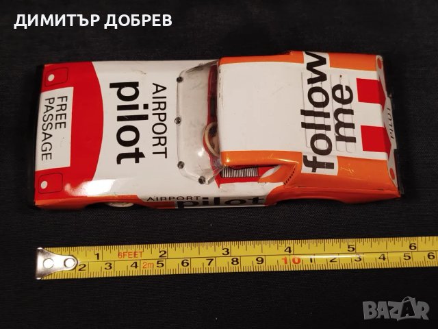 СТАРА РЕТРО СОЦ ГДР ЛАМАРИНЕНА ИГРАЧКА КОЛА EHRI DDR, снимка 9 - Колекции - 47271539