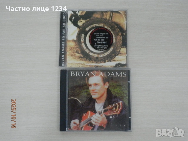 Bryan Adams -  The Best of - So Far, So Good - 1993 / Greatest Hits 