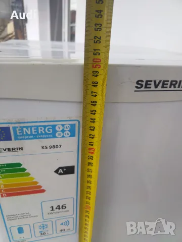 Мини фризер тип Минибар Марка: AMICA / обем 33 литра  механичен термостат с 6 степени антибактериалн, снимка 5 - Фризери - 45775807