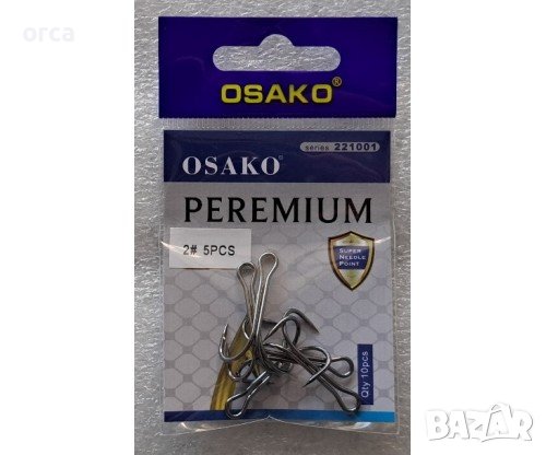 🎣 OSAKO PREMIUM HOOK – Двойни куки за костур, бяла риба и пъстърва! 🐟🔥, снимка 2 - Такъми - 39808605
