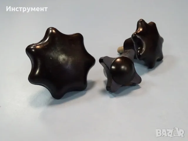 Звездообразна затягаща ръкохватка с неподнижна част Ф60/М10 Ф75/М12, снимка 9 - Резервни части за машини - 55770065
