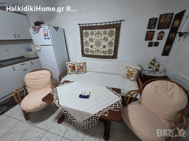 Неа Потидеа Халкидики апартамент 42м2, снимка 8 - Апартаменти - 52539088