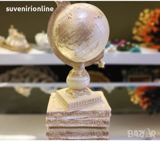 Сувенир глобус върху книги, снимка 6 - Арт сувенири - 41737907