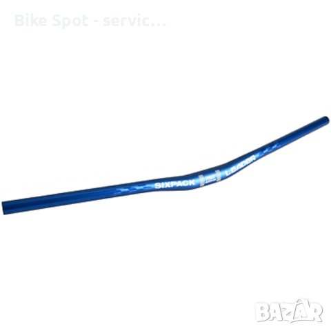 SixPack Blue Leader 31.8 x 750mm Riser Bar Синьо Кормило Издигане