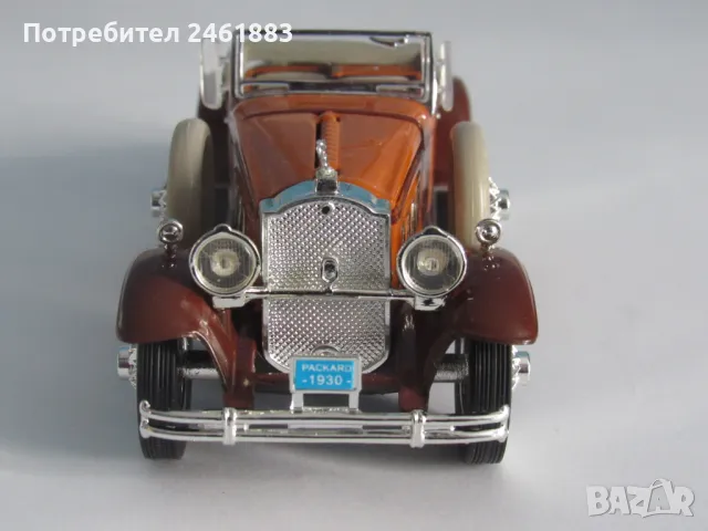 Signature Models 1/32 метален модел на ретро автомобил 1930 Packard, снимка 7 - Колекции - 48541311