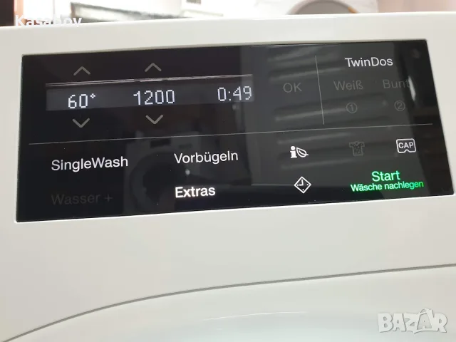 Miele 1600rpm 9кг Wi-Fi TwinDos Пералня Миеле 12м Гаранция, снимка 2 - Перални - 55713291