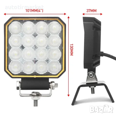 LED Халоген/Работна лампа 12 – 24V – T241, снимка 5 - Аксесоари и консумативи - 56054244
