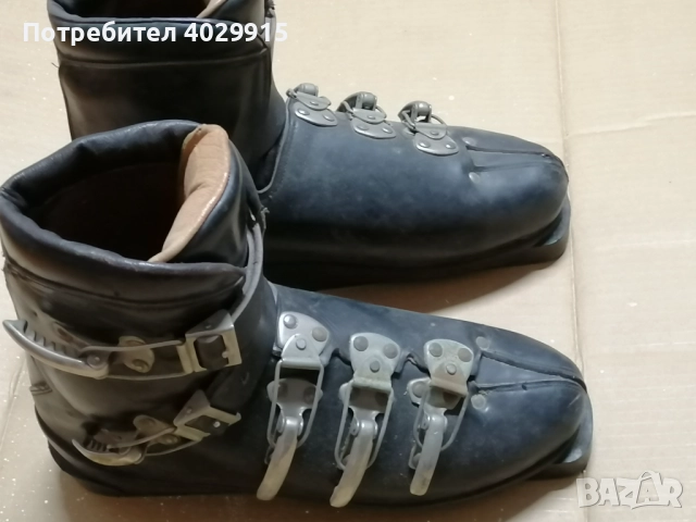 Стари скиорски обувки и още по-стари, снимка 3 - Други ценни предмети - 52778032