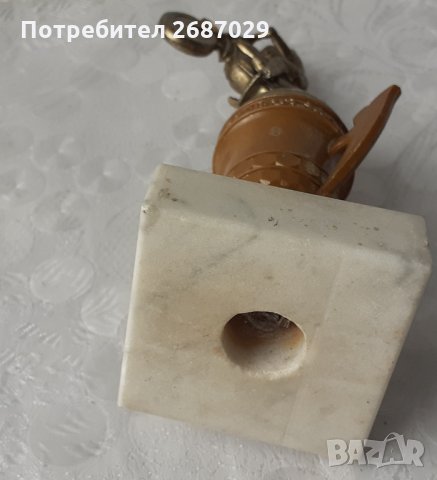 Мотор Моторист, байк, жена с хаван, работа фигура Африка хаван, снимка 11 - Статуетки - 34519193